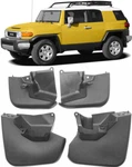 Genuine Front & Rear Splash Guards Mud Flaps For 2007-2014 Toyota Fj Cruiser. Fixed Price $89.99.