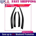 Rain Guards Fits Acura Tsx 2004-2008 4x Black 4pcs Tape-on Out-channel. Fixed Price $27.25.