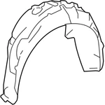 Genuine Mercedes-benz Oe Trim, Wheel Arch 223-690-18-08. Fixed Price $175.49.