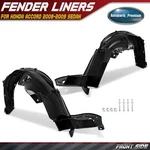 2pcs Front Inner Fender Liners For Honda Accord 2008 2009 Sedan Built In Japan. Fixed Price $111.29.