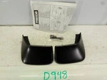 New Oem Rear Mud Flaps Splash Guards Mazda3 Sedan 2010-2013 Set Bbm2-v3-460a. Fixed Price $28.00.