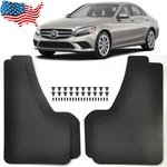 Set Splash Guards Mud Flaps For Mercedes Benz C E Class Sedan Wagon W205. Fixed Price $28.99.