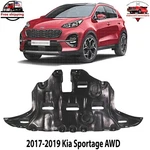 New Front Engine Splash Shield Plastic For 2017-2019 Kia Sportage Awd Ki1228160. Fixed Price $263.17.