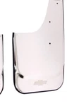 Right Side Only Putco Universal Gm Licensed Mud Flaps With Chevy Logo Etching. Fixed Price $10.00.