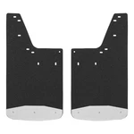 2 Mud Guards Front Or Rear 12" X 23" Textured Rubber Luverne. Fixed Price $127.30.
