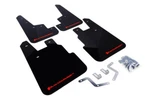 Rally Armor Mf28 Ur Blk/rd Mud Flap Kit For 2014-18 Subaru Forester. Fixed Price $169.50.