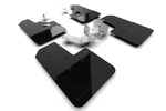 Rally Armor Mf85-rr-pl-mbk Black Mud Flap Kit W/ Metallic Logo Ford Bronco. Fixed Price $315.00.