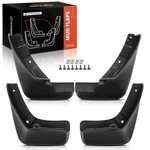 Set Of 4pcs Mud Flaps Splash Guards Mudguards Mudflaps Compatible With Nissan. Fixed Price $31.97.