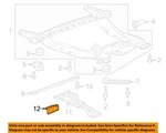 Gm Oem 19-23 Xt4 Front Suspension Mounting-air Deflector 84448338. Fixed Price $28.10.