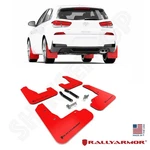Rally Armor Ur Red Mud Flaps W/ Black Logo For 2019-2020 Elantra Gt N Line. Fixed Price $119.99.