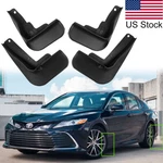 4pcs Front & Rear Splash Guards Mud Flaps Mudguard For 18-21 Toyota Camry Le Xle. Fixed Price $31.99.