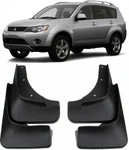 Genuine Splash Guards Mud Flaps For 2007-2009 Mitsubishi Outlander 3.0l Ls Xls. Fixed Price $29.99.