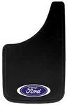 Plasticolor 0579 Universal Ford Mud Guards 9" X 15" With Logo - Pair. Fixed Price $44.99.
