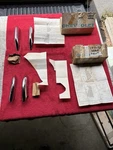 1971 1972 1973 Chevy Vega Nos Front And Rear Bumper Guards In Gm Boxes 994035/36. Fixed Price $224.99.