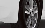 Genuine Nissan Splash Guards - Front Set Cayenne Red 999j2-44nah03. Fixed Price $64.48.
