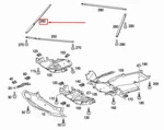 Mercedes-benz Slk R172 Front Right Stabiliser Strut A1715240647. Fixed Price $304.40.