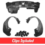 Front Fender Liner & Engine Under Cover Set W/ Clips For 2009-2010 Murano. Fixed Price $97.99.