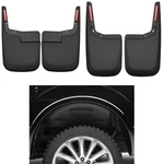 Husky Liners Front & Rear Blk Mud Guards Wheel Well For Ford F-150. Fixed Price $207.19.