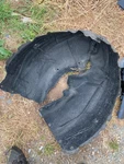 Tesla Model Y Rear Left Wheel Liner R 2020-2023 1492615-00-a Oem Worn Corner. Fixed Price $55.00.