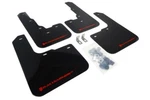 Rally Armor For 2013+ Dodge Dart Black Ur Mud Flaps W/ Red Logo - Mf39-ur-blk/rd. Fixed Price $144.25.