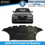 New Front Engine Splash Shield Textured For 2009-2016 Audi A4 Au1228119. Fixed Price $88.94.