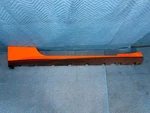 Oem Ford Mustang Passenger's Body Rocker Panel Moulding Twister Orange:ca 18-23. Fixed Price $395.00.