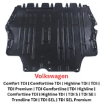 Engine Splash Shield For 2011-2018 Volkswagen Jetta/passat Front Under Cover 2.0. Fixed Price $53.98.