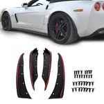 Splash Guards Mud Flaps For Chevrolet Corvette C6 2005-2013 Front &rear 19170234. Fixed Price $27.77.