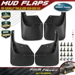 4pcs Front & Rear Splash Guards Mud Flaps For Chevy Trailblazer 2002-2009 Suv. Fixed Price $42.49.