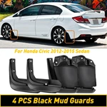4 Pcs Mud Flap Splash Guard For 2012-2015 Honda Civic Sedan Car Auto Accessories. Fixed Price $32.48.