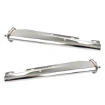 30 Inch Stainless Steel Straight Mud Flap Hanger Semi Truck Tapered 2 1/2" Bolt. Fixed Price $73.69.