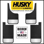 Husky Muddog Front & Rear Mud Guards Flaps Set For Ford F-150 F-250 F-350 Bronco. Fixed Price $185.95.
