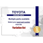 Genuine Toyota Front Fender Liner Lh - Part No. Su003-09279 (su00309279). Fixed Price $139.72.