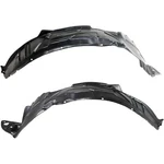 New Set Of 2 Front Inner Fender Splash Shield Lh And Rh Side Fits Honda Civic. Fixed Price $55.42.