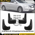 4x Mud Flaps For 2010-2013 Hyundai Sonata Front Rear Splash Guards Mudguards. Fixed Price $20.00.