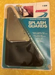 Vintage Champ Brand Stainless Steel & Rubber Splash Guards Car Auto. Fixed Price $19.99.