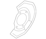 Genuine Nissan Brake Dust Shield 41161-al500. Fixed Price $93.44.