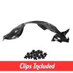 Driver Side Fender Liner W/ Clips For 2016-2021 Honda Pilot Ridgeline Ho1248162. Fixed Price $59.99.