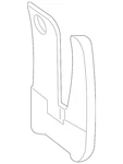 Genuine Mercedes-benz Splash Guard 91088900009051. Fixed Price $42.90.