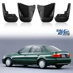 For 1996-2000 Honda Civic Coupe Sedan Mud Flaps Splash Guards 4 Pc Front+rear. Fixed Price $49.94.