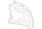 Genuine Bmw Fender Liner 51-71-7-224-485. Fixed Price $114.49.