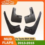 4 Pcs Mud Flaps Fits For 2013 - 2015 Toyota Rav4 Front & Rear Splash Guards. Fixed Price $23.59.