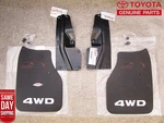 95 - 04 Toyota Tacoma Rear Left + Right Side Mudguard Support Flap Oem New. Fixed Price $587.99.