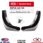 Genuine Mud Guards Flaps Splash Shield Rear 2pcs Oem Kia Telluride 2020-2022. Fixed Price $95.95.