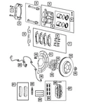 Genuine Mopar Splash Shield Front Right 68346850ab. Fixed Price $10.48.