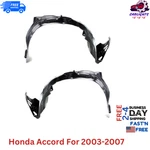Fits Honda Accord Splash Shield For 2003-2007 Front Left & Right Side Set 2pc. Fixed Price $71.45.