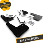 Rally Armor Mf56-ur-blk/gry Black Mud Flaps With Grey Logo. Fixed Price $209.00.