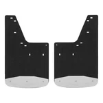 2 Mud Guards Front Or Rear 12" X 20" Textured Rubber Luverne. Fixed Price $118.71.