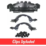 Front Fender Liner & Engine Under Cover Set W/ Clips For 2006-2009 Ford Fusion. Fixed Price $69.99.