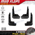 Set/4pcs Mud Flaps Splash Guards Protector Accessories Kit For Honda Civic 2022+. Fixed Price $25.99.